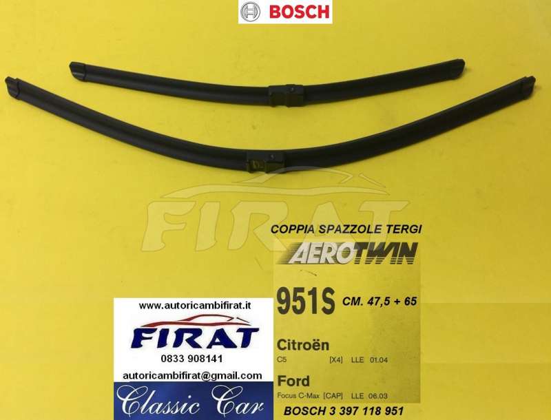 SPAZZOLE TERGI FORD FOCUS C-MAX CITROEN C5 (3397118951)